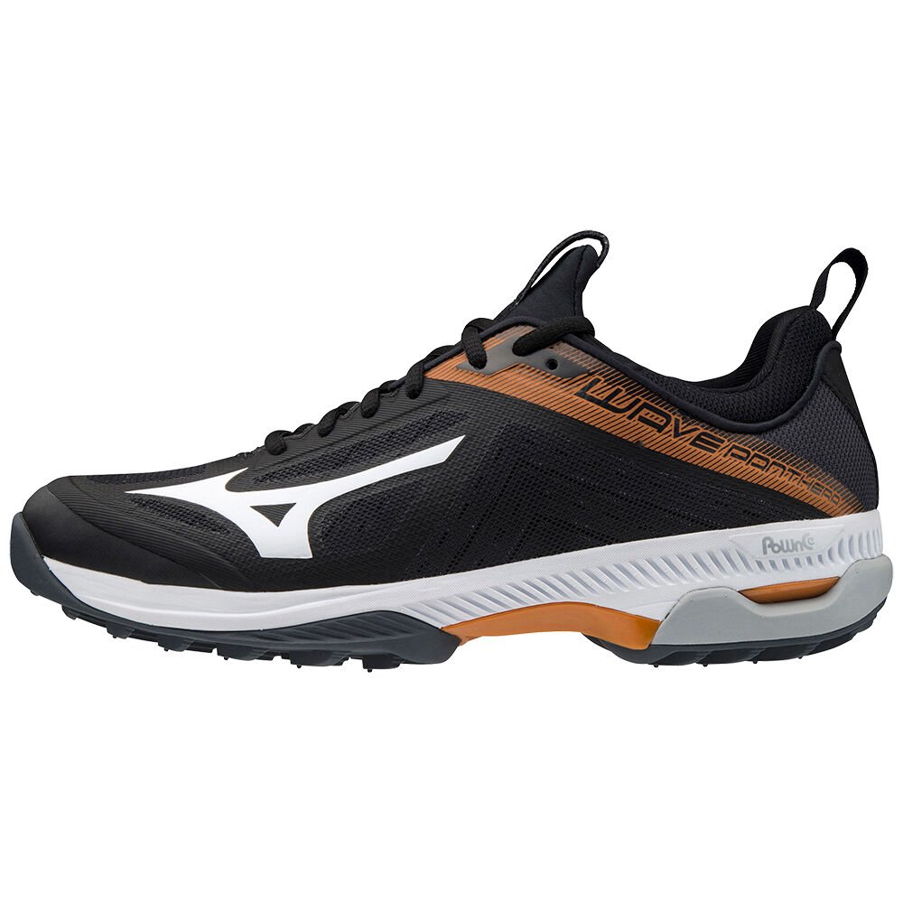 Tênis de hóquei Mizuno Wave Panthera - Homem - Pretas/Branco - QYHLX7219